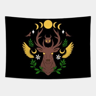 Mythical Deer Tapestry