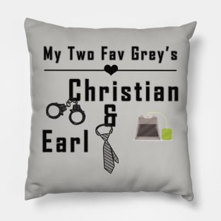 Fav Grey's - Christian and Earl Pillow