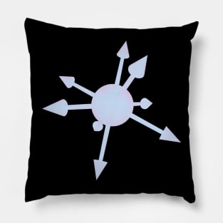 Illuminati Chaos Star Sigil Pillow