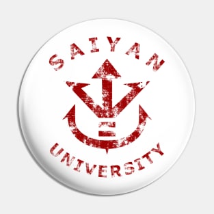 Saiyan University (red) Pin