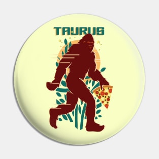 Taurus Horoscope Sign Pin