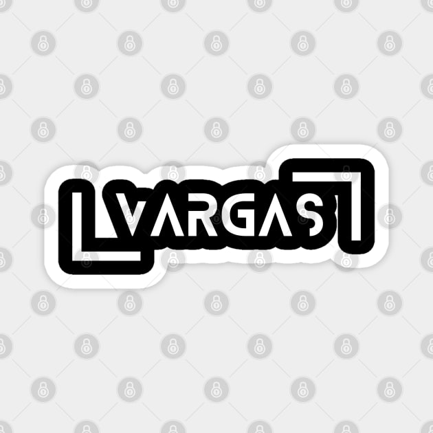 Vargas Tee-Strongest Last Name Coffee Mug Magnet by Mangú Shop RD