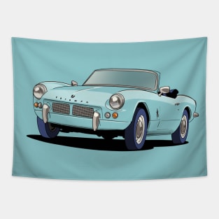 Triumph Spitfire MkII Classic British Car Tapestry