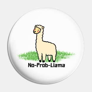 No-Prob-Llama Pin