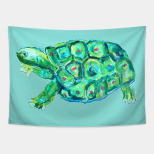 turtle painting Tapestry