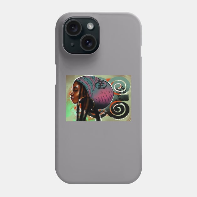 Loc’d Queen Phone Case by Timzartwork