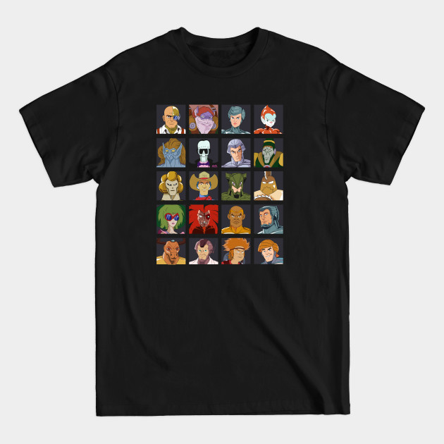 Disover SilverHawks Cast v2 - Silverhawks - T-Shirt