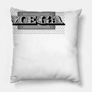 Megatrip Dollar Bill Logo (grayscale variant) Pillow