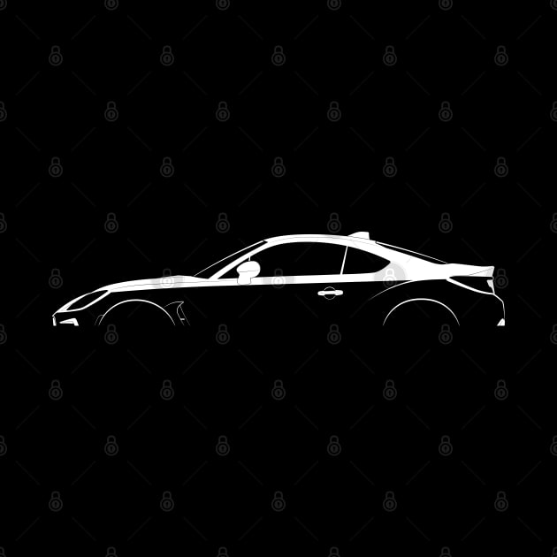 Toyota GR86 (ZN8) Silhouette by Car-Silhouettes