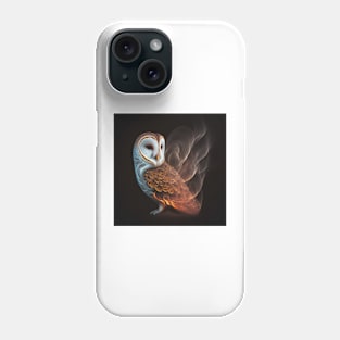 Barn Owl Wisps 07 Phone Case