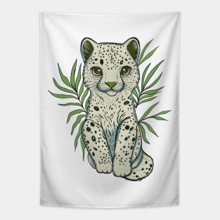 Leopard cub Tapestry