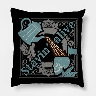 Pour the coffee in! Pillow