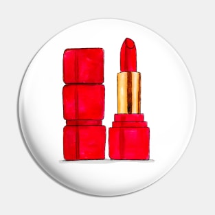 Red Lipstick Pin