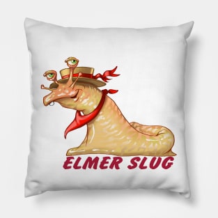 elmer slug Pillow