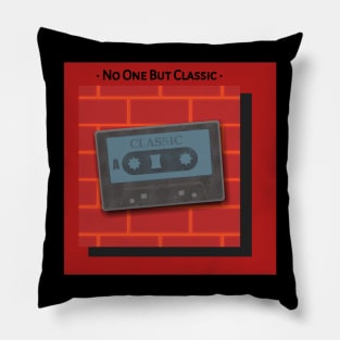 Classic Cassettr Tape Pillow