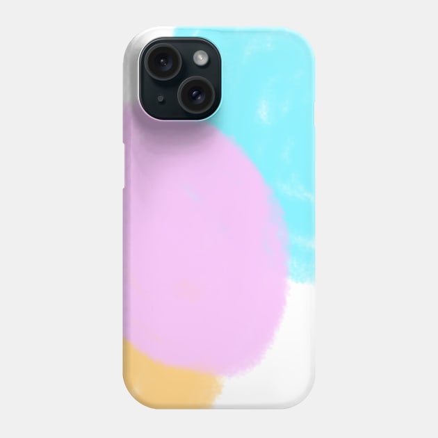 Colorful watercolor abstract texture art Phone Case by Artistic_st