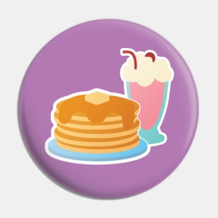 Pancake or Milkshake Pin