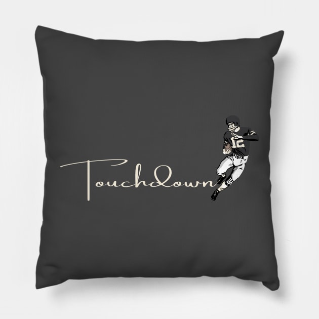 Touchdown Raiders! Pillow by Rad Love