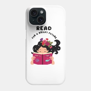 READ for a bright future children motivation for career Phone Case