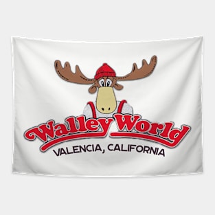 Wally World Theme Park T-Shirt Tapestry