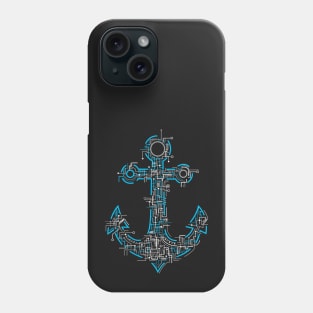 Cyber Anchor Phone Case