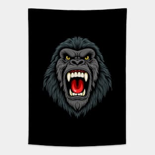 King Kong's Mighty Roar Tapestry