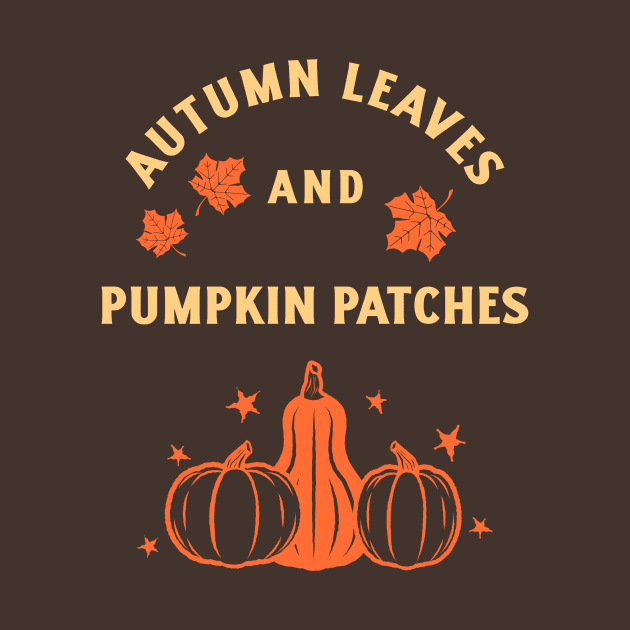 Autumn leaves and pumpkin patches by Designs by Eliane