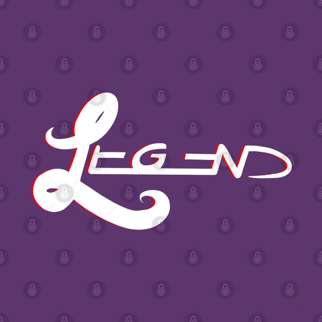 L E G E N D  T-Shirt by speciezasvisuals