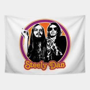 Steely Dan / Original Retro 1970s Style Design Tapestry