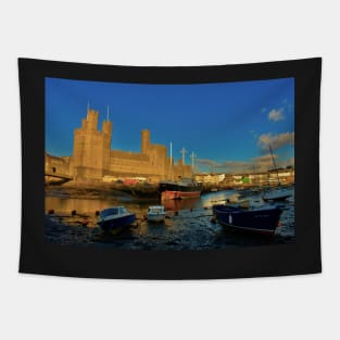 WINTER DOCKSIDE Tapestry