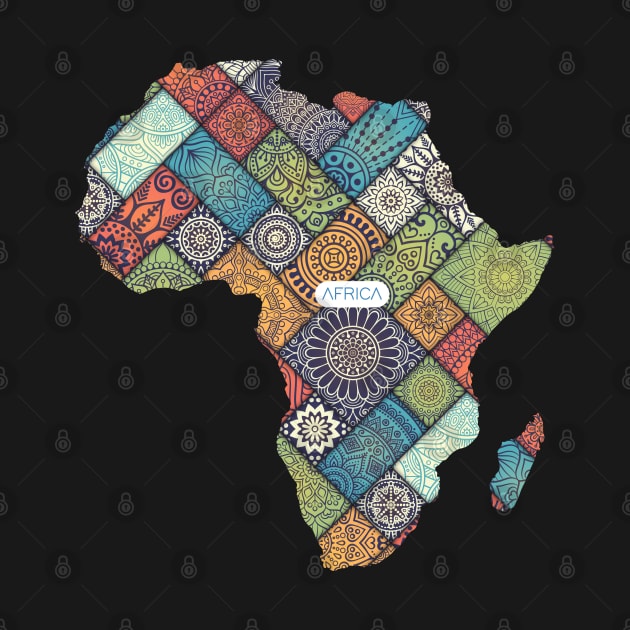 Africa Map by TambuStore