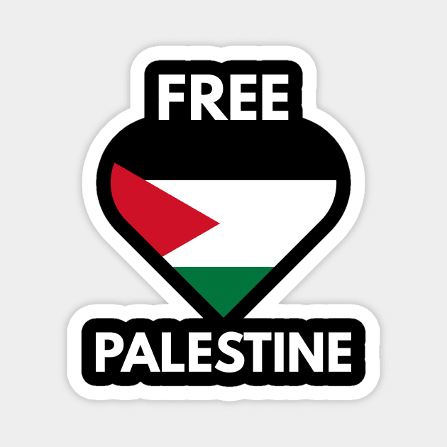 Free Palestine Magnet by BloodLine