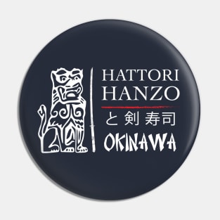 Kill Bill - Hattori Hanzo Ad - White Pin