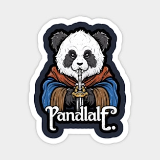 Pandalf Wizzard panda Magnet