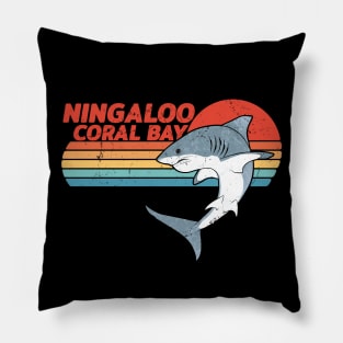 Ningaloo Coral Great White Shark Pillow