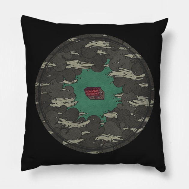 Weather the Storm Pillow by againstbound