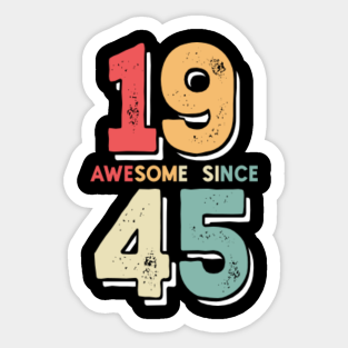 75th Birthday Party Stickers Teepublic