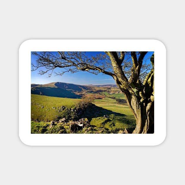 Mam Tor from above Cave Dale Magnet by galpinimages