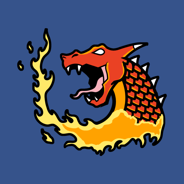 Fire Wyrm by VerdunDesigns