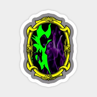 Maleficent Mirror Mirror Magnet