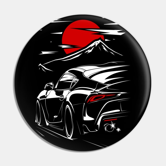 Toyota GR Supra j29 Touge Pin by racingfactory