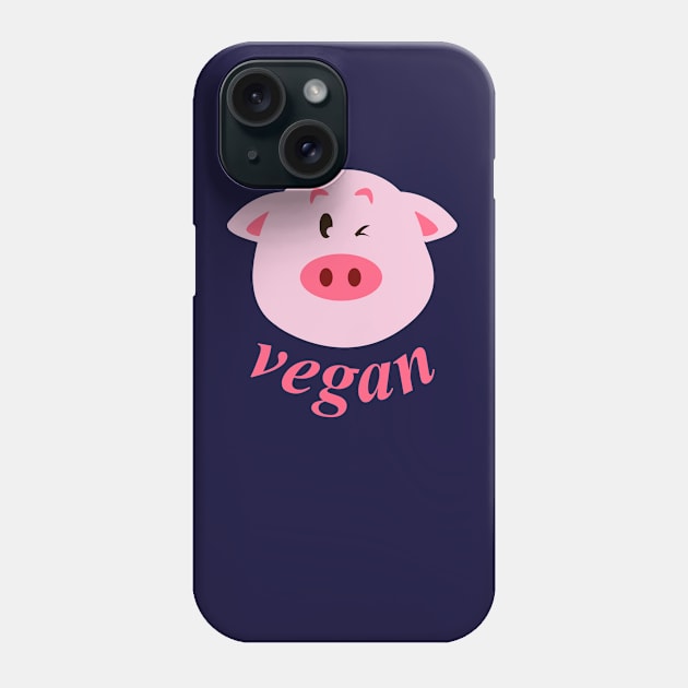 vegan love Phone Case by Ruvegans