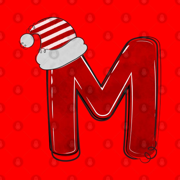 Letter M - Christmas Letter by Pop Cult Store