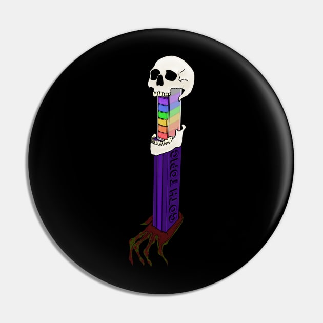 Pride Inside Pin by Goth Topic 