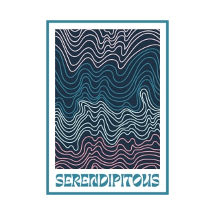 Serendipitous aesthetic Graphic design T-Shirt