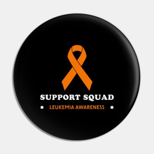 leukemia awareness orange ribbon Pin