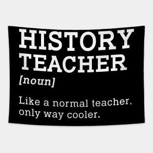 History Teacher Back To School Tapestry