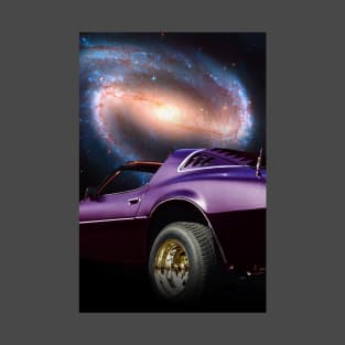 Classic car and Galaxy T-Shirt