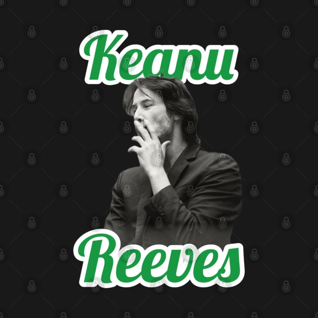 Keanu Reeves by chelinbroga