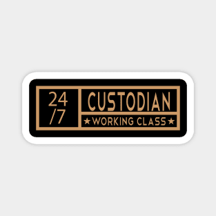 Custodian Tittle Job Magnet